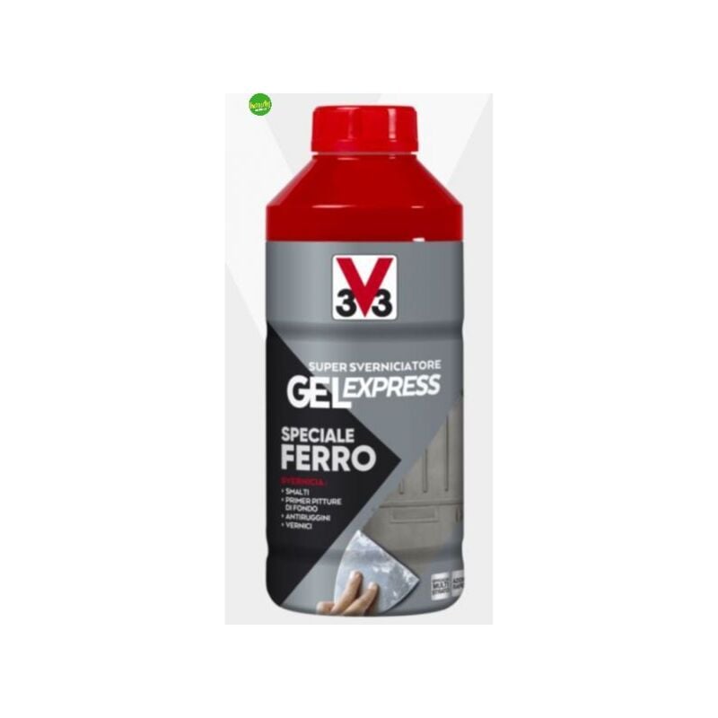 foto del prodotto v33 sverniciatore gel express speciale ferro trasparente lt.0,50