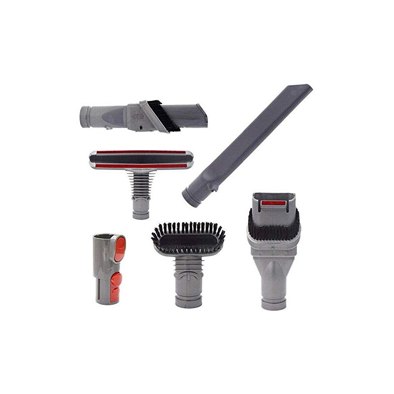 foto del prodotto v8 v10 aspirapolvere parti spazzola dura connettore adattatore pulizia 6pz