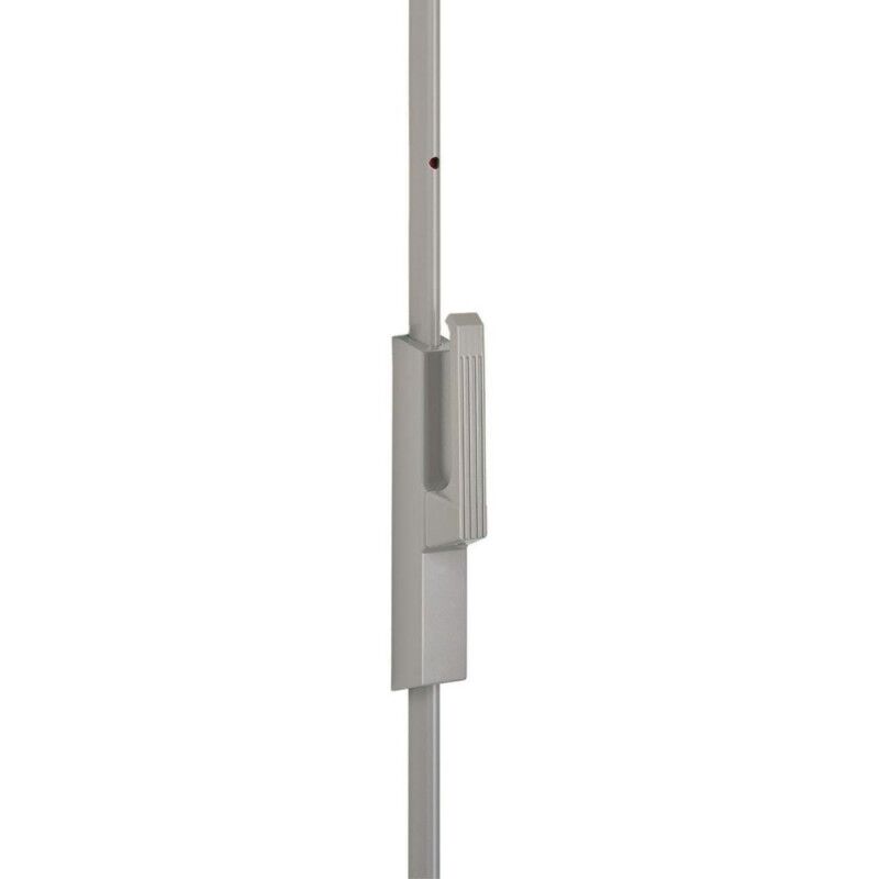 foto del prodotto vachette assa abloy crp st740 bq 1 g grigio chiusura a cremonese rotante senza triangolo confezione da 1
