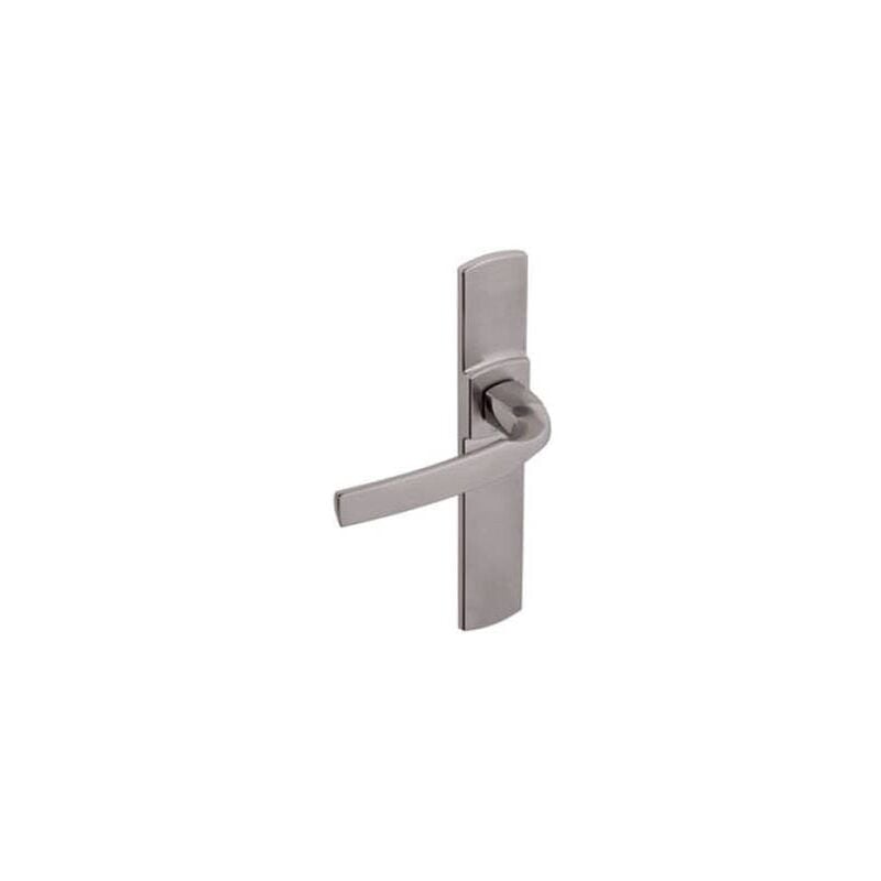 foto del prodotto vachette set di porte su piastra artis bezault interasse 165 mm acciaio inox spazzolato bocca di erogazione a canna 865209
