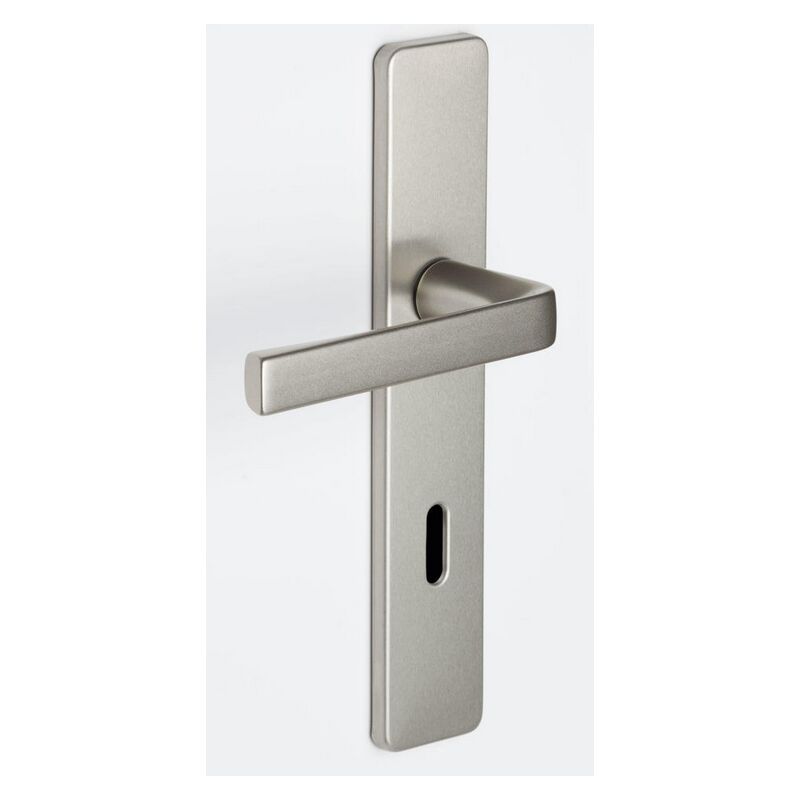 immagine 0 del prodotto vachette set kaza piastra 190 x 42 mm distanza di montaggio 165 mm argento 1364 6329 chiave l