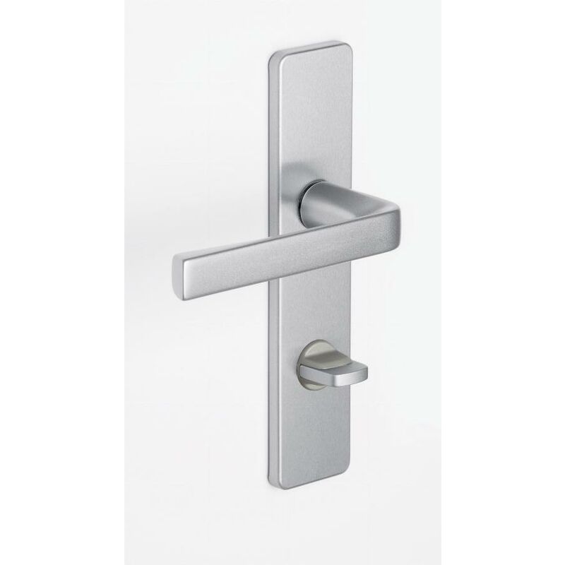 foto del prodotto vachette set kaza piastra 190x42 mm distanza di montaggio 165mm argento 1364 6329 condannazione
