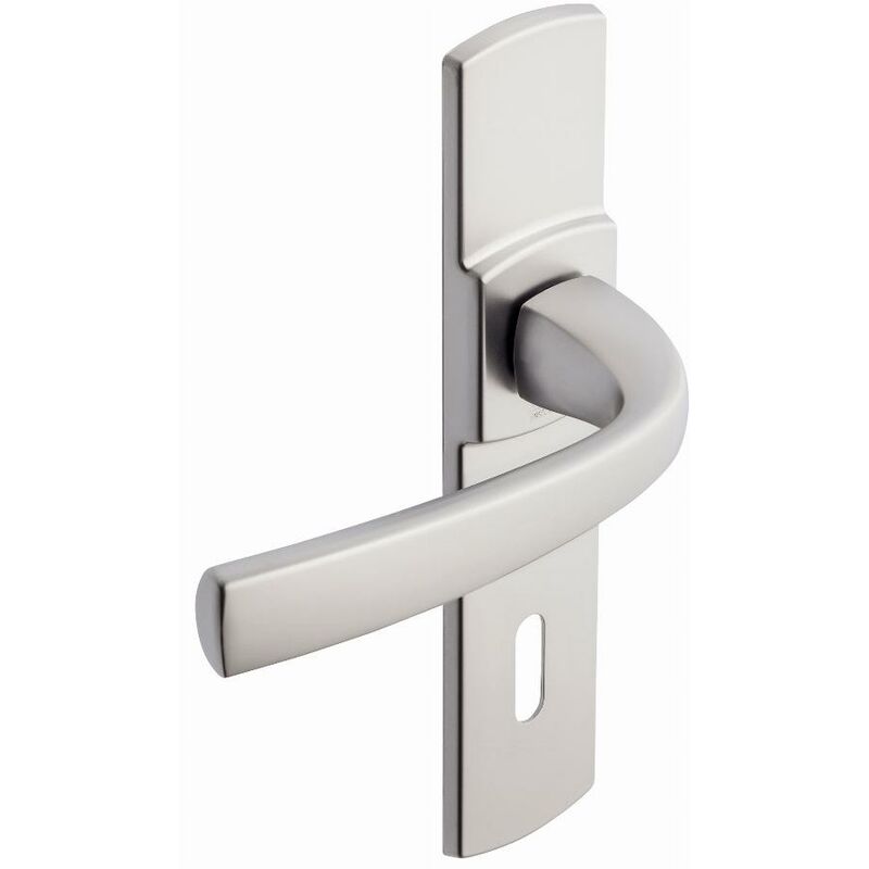 foto del prodotto vachette set per porte muze bezault interasse 165 mm velluto cromato chiave l 4075 6390