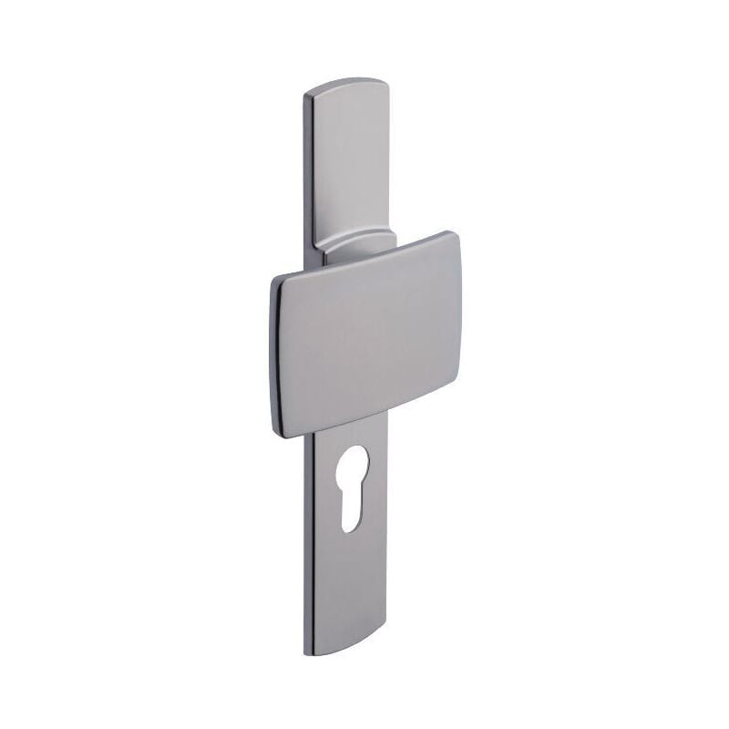 foto del prodotto vachette set porta di piano su piastra muze bezault interasse 195mm velluto cromato chiave i 525 4075 6391