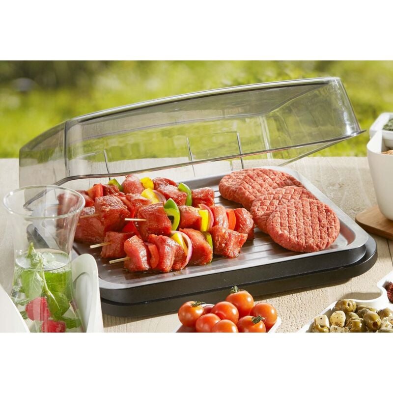 foto del prodotto vacu vin raffreddatore per barbecue piatto freddo, acciaio inossidabile, multicolore