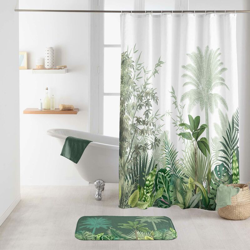 foto del prodotto vagabonde tenda da doccia con ganci, multicolore, 180 x 200 cm douceur d int rieur