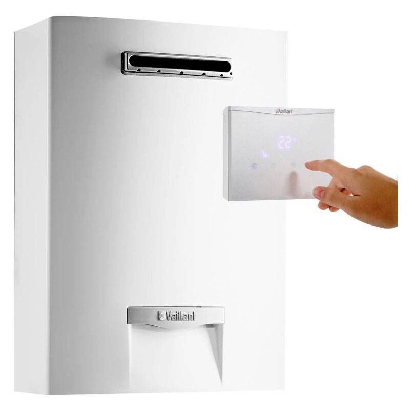 foto del prodotto vaillant scaldino a gas metano 17 litri outsidemag 33 kw