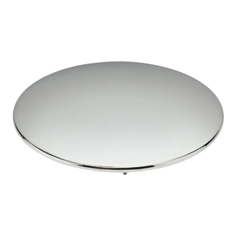 foto del prodotto valentin - coperchio d.120 in metallo cromato solo