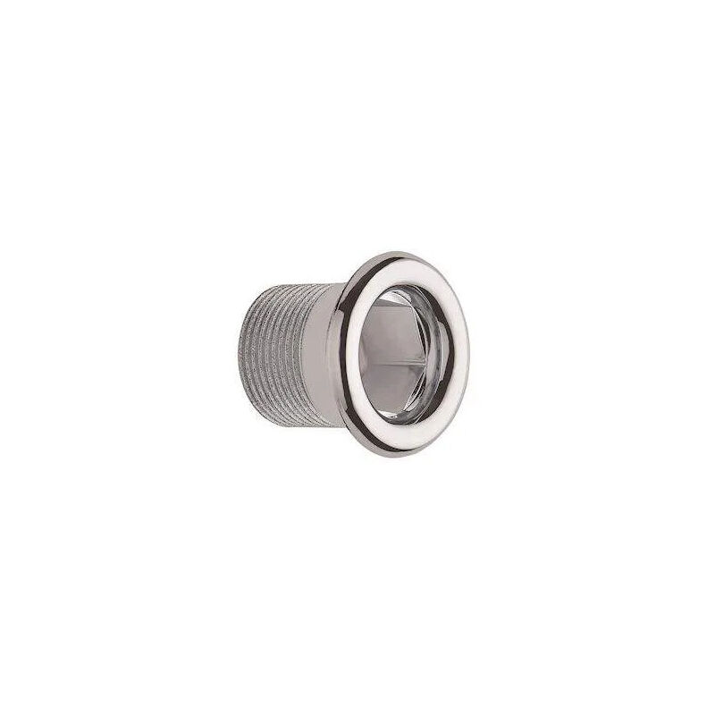 foto del prodotto valentin coperchio del troppopieno cromato diametro 24mm, lunghezza 26mm