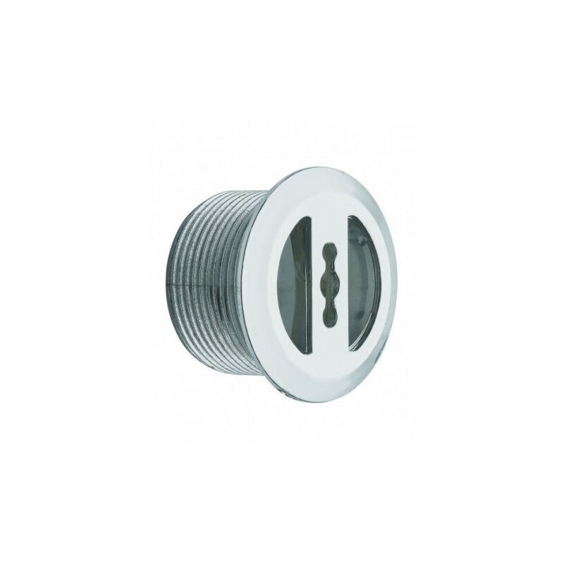 foto del prodotto valentin coperchio del troppopieno cromato diametro 30, 20 mm per il lavabo