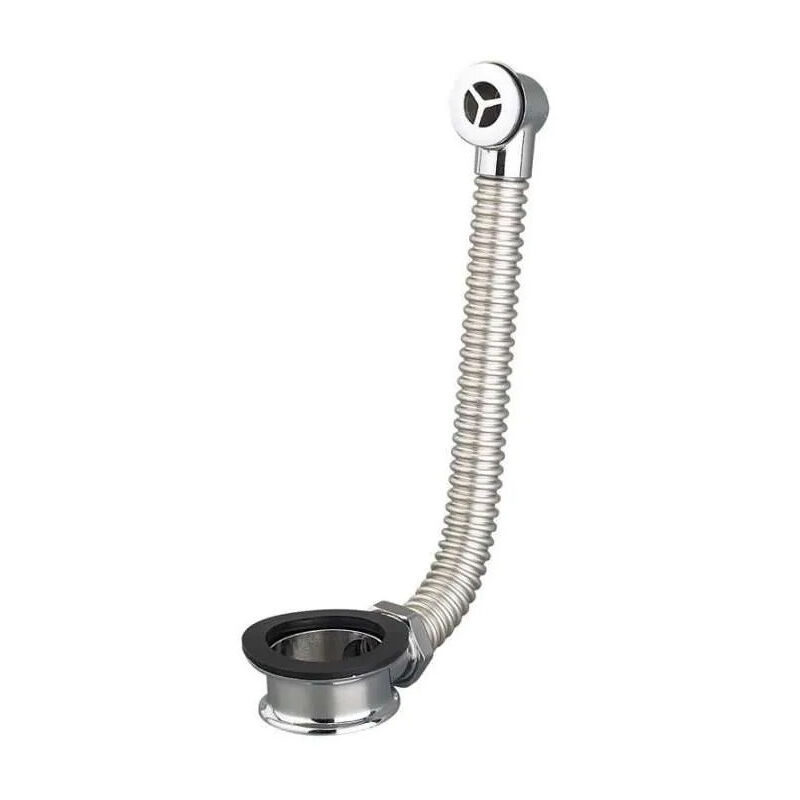 foto del prodotto valentin distanziale di scarico d.26 mm per spessore serbatoio da 4 a 19 mm in ottone cromato