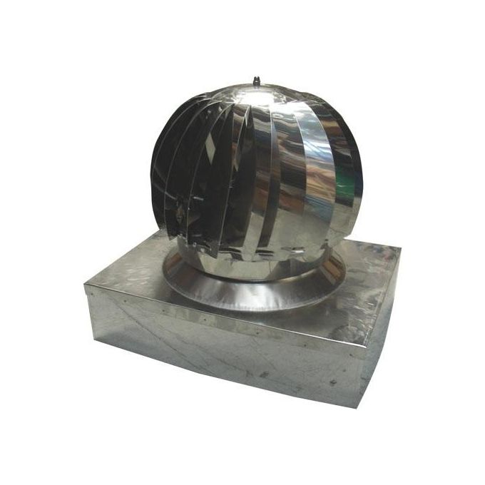 foto del prodotto valeri camino eolico turbina inox 42x52