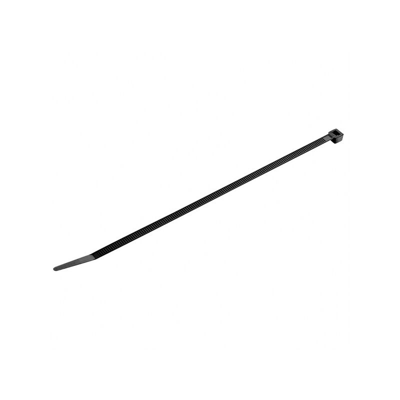 foto del prodotto valex 100 pz fascette per cablaggio nera in poliamide 6.6 1201043 350 x 4,8 mm