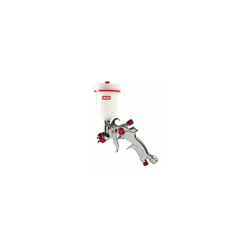 foto del prodotto valex aerografo con serbatoio 1551060 per compressore aria