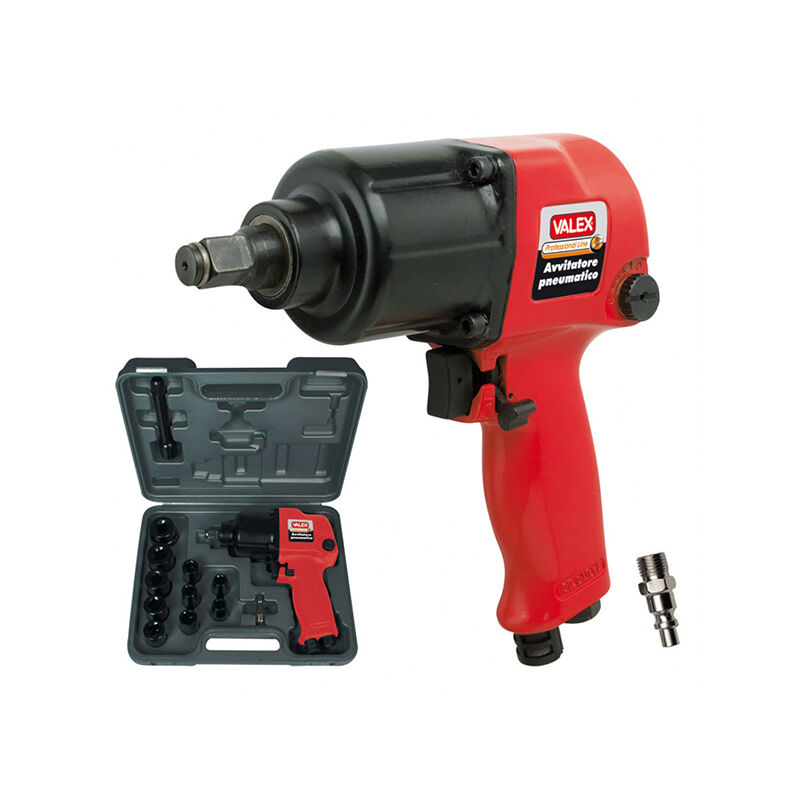 foto del prodotto valex avvitatore pneumatico 1 2 440 nm 10 bussole da 9 a 27 mm 1550133 professional line