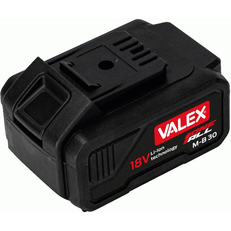 foto del prodotto valex batteria 1060162 m b30 18v 3.0ah per elettroutensili oneall