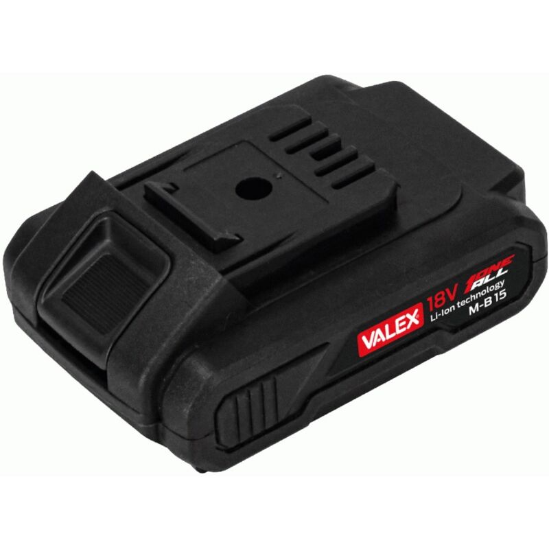 foto del prodotto valex batteria per trapani avvitatori a batteria e piattaforma oneall tensione v18,0