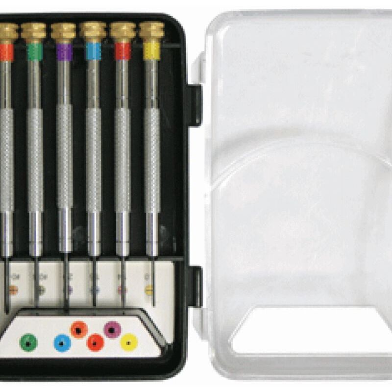 foto del prodotto valex cacciaviti di precisione per viti con intaglio e phillips 6pz