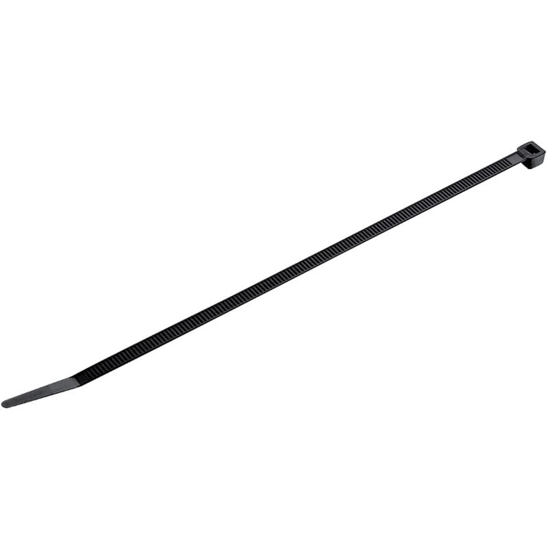 foto del prodotto valex fascetta per cablaggio nera 1201044 100 pz 7.6 x 370 mm poliammide 6.6, 7.6 x 370