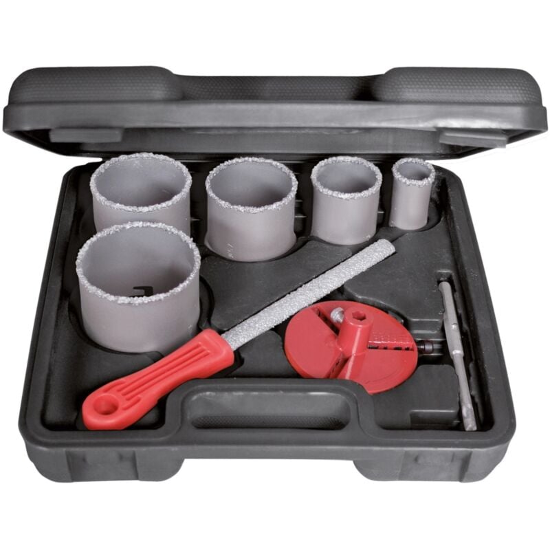 foto del prodotto valex kit seghe a tazza in acciaio 9 pezzi