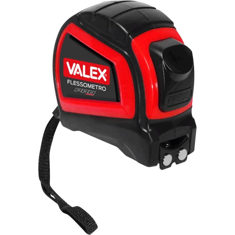 foto del prodotto valex metro flessibile magnetico flessometro 8 metri 25mm db top 1800554 rullina