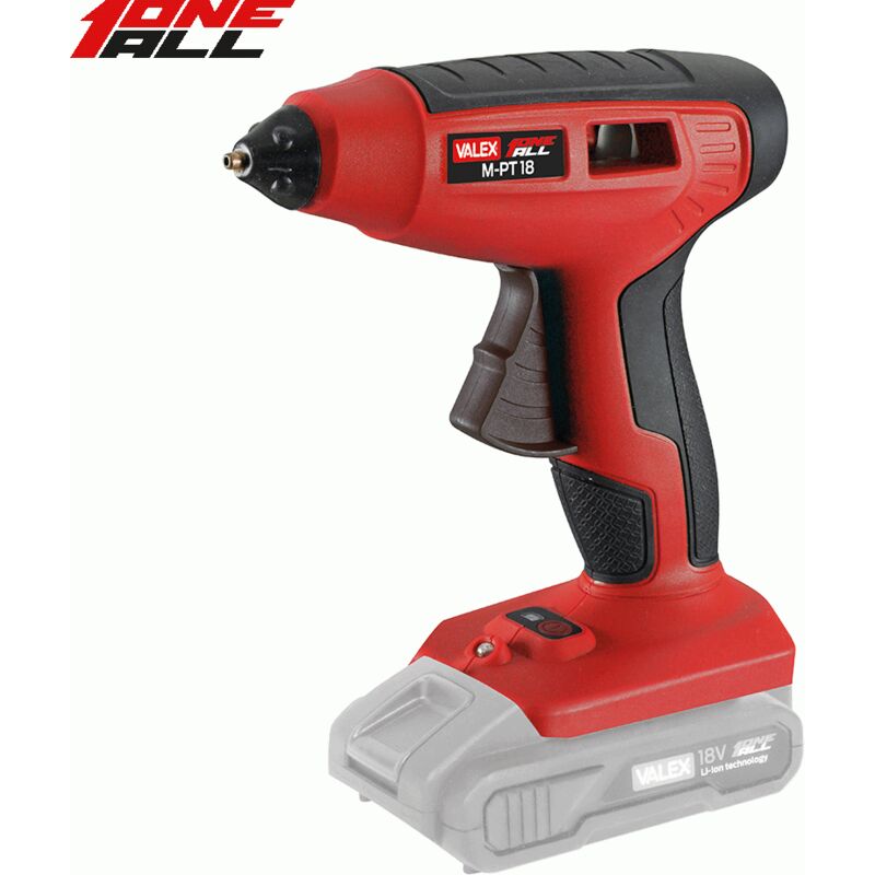 foto del prodotto valex pistola termocollante colla caldo batteria litio multione m pt 18 1429208