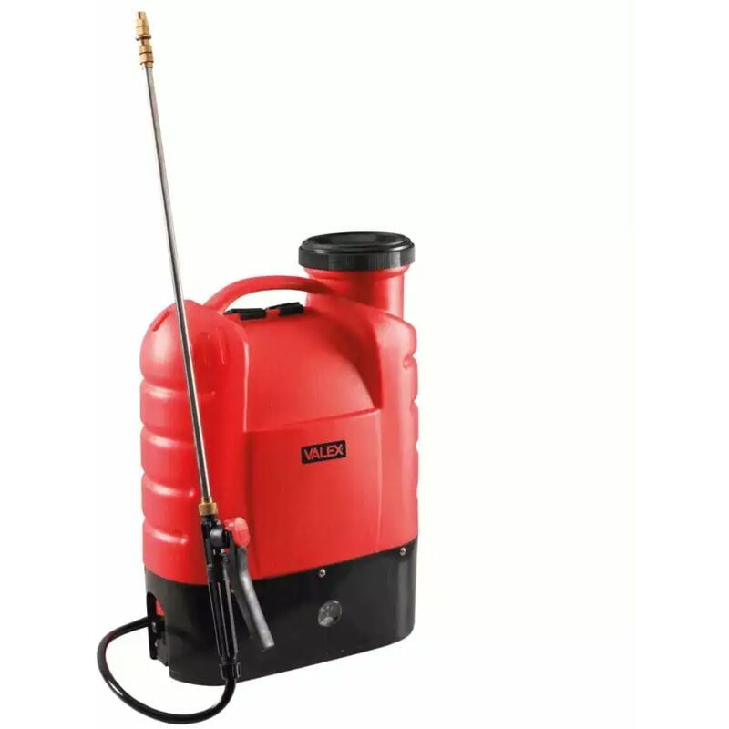 foto del prodotto valex pompa a spalla zaino serbatoio da 16 litri batteria a piombo 10 ah