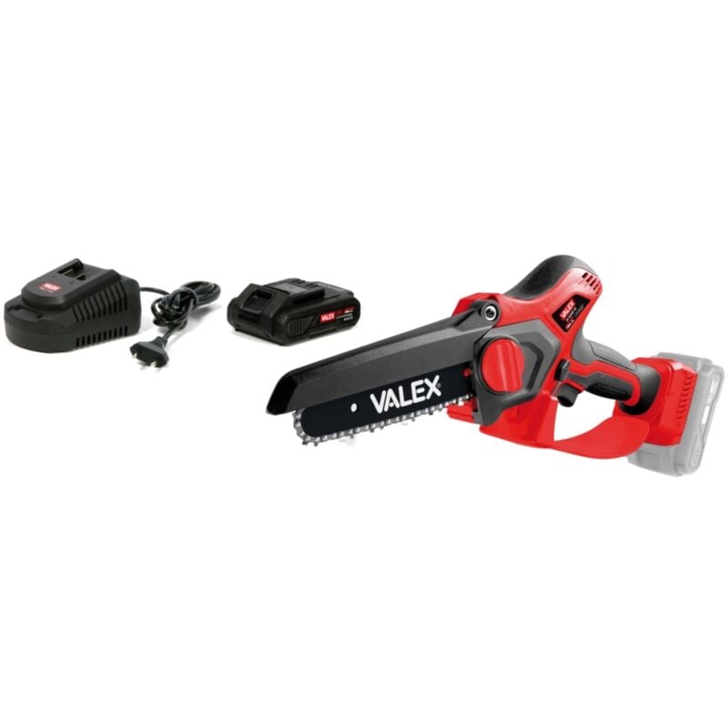 foto del prodotto valex potatore a catena a batteria m msb18 barra 18 cm 18v 2ah