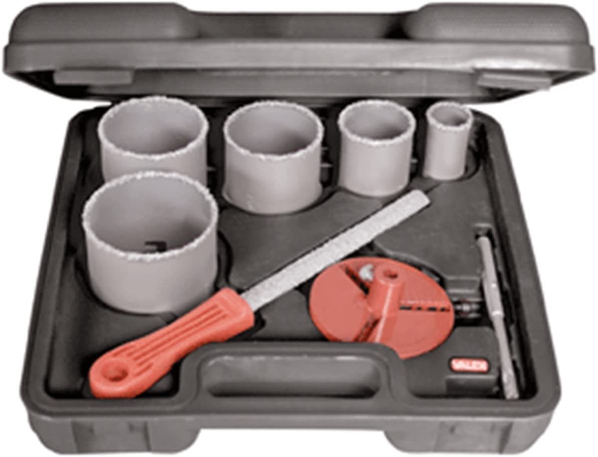 foto del prodotto valex seghe a tazza serie 9 pezzi valigetta muro laterizi 1980437