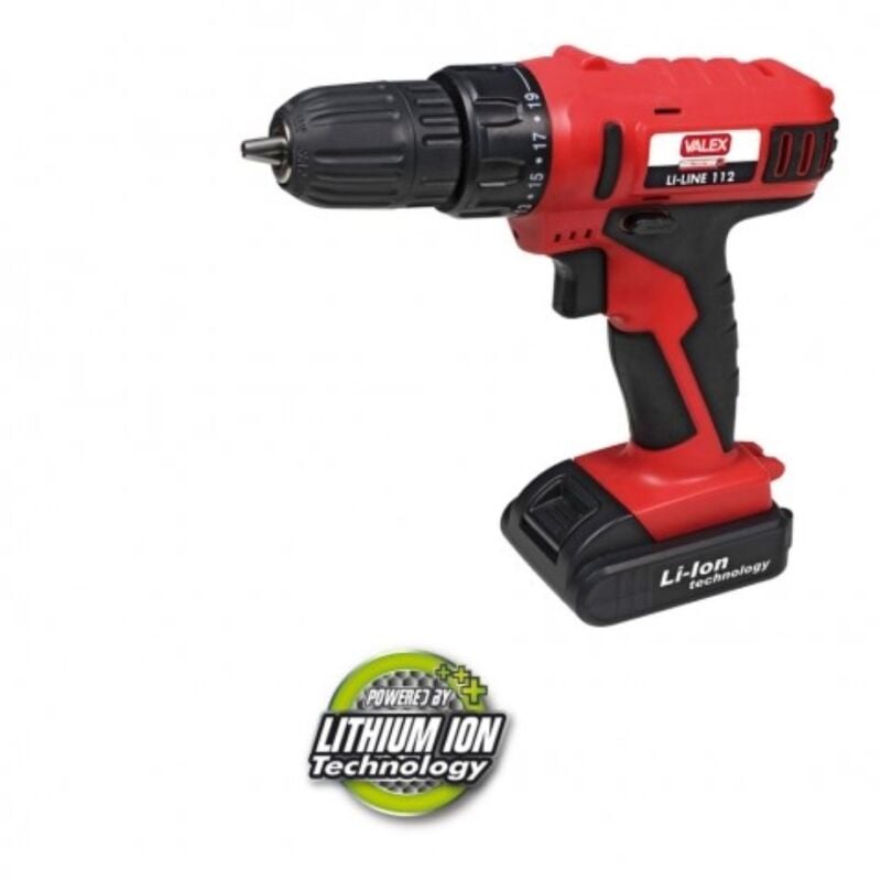 foto del prodotto valex trapano avvitatore batteria li line 112