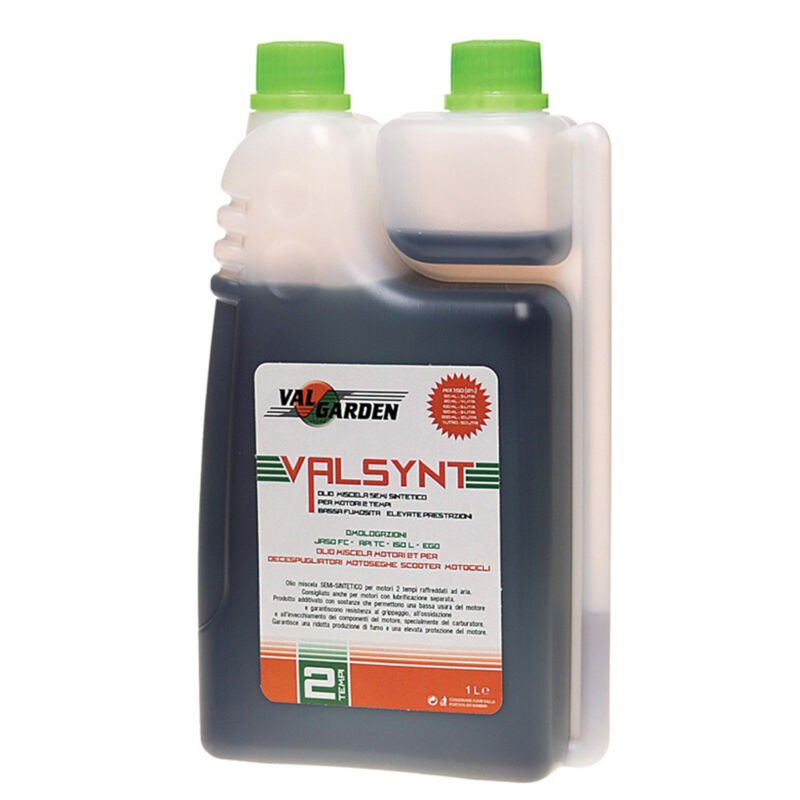 foto del prodotto valgarden olio miscela semi sintetico motori 2tempi 1lt motosega decespugliatore