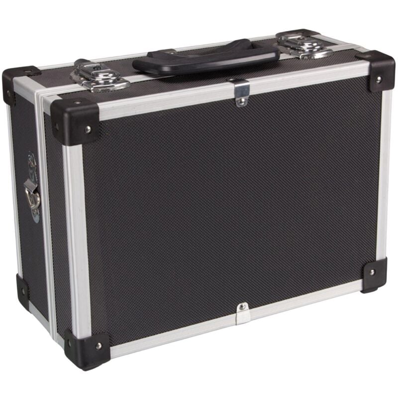 foto del prodotto valigetta attrezzi in alluminio 320 x 230 x 155 mm 11,4 l nera