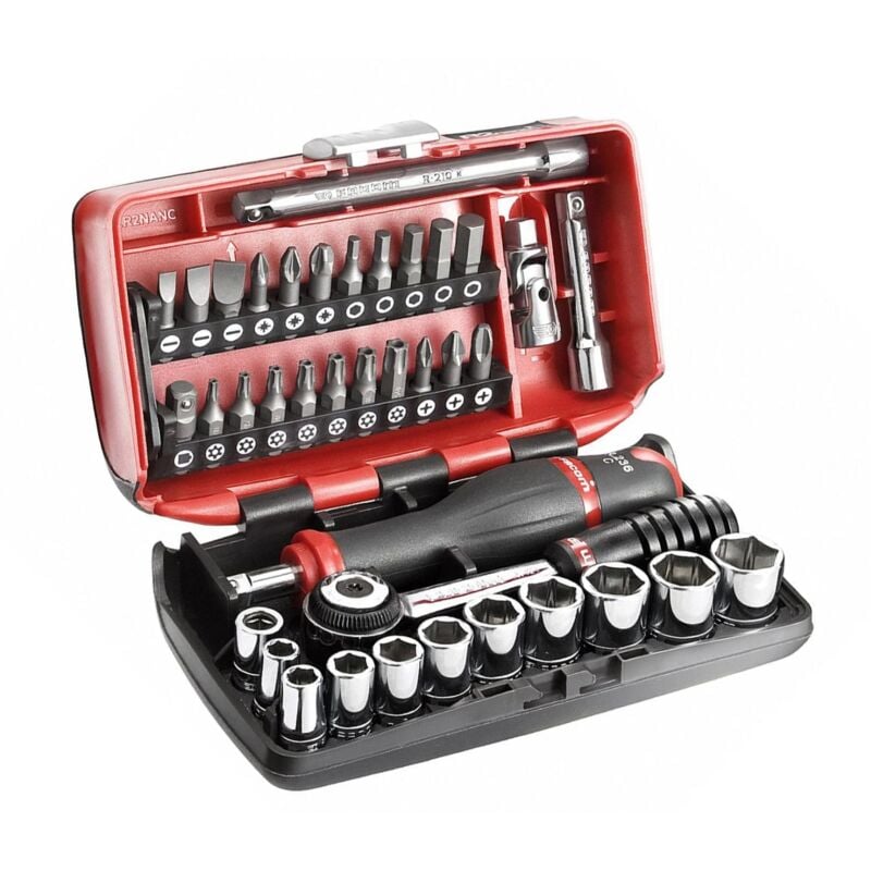 foto del prodotto valigetta facom boccole di serraggio e avvitamento - 1 4 - r2nanopb