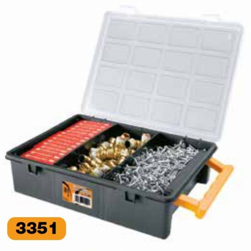 foto del prodotto valigetta p.minuteria l242xp188xh60mm c 2 divisori art plast