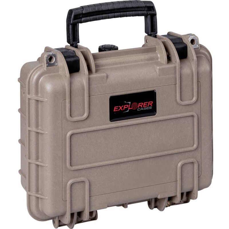foto del prodotto valigetta portaoggetti outdoor 2712hl.d desert tan with pick pluck foam l x a x p 28 x 20 x 12 cm sa explorer cases