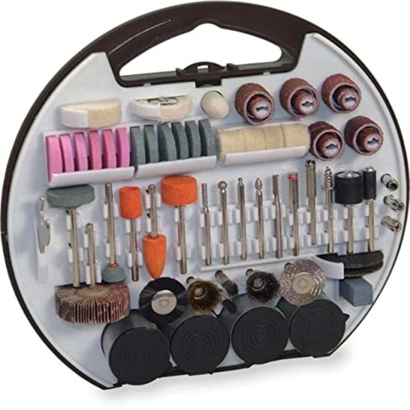 foto del prodotto valigetta stayer fai da te con 180 accessori multitrapano 1891