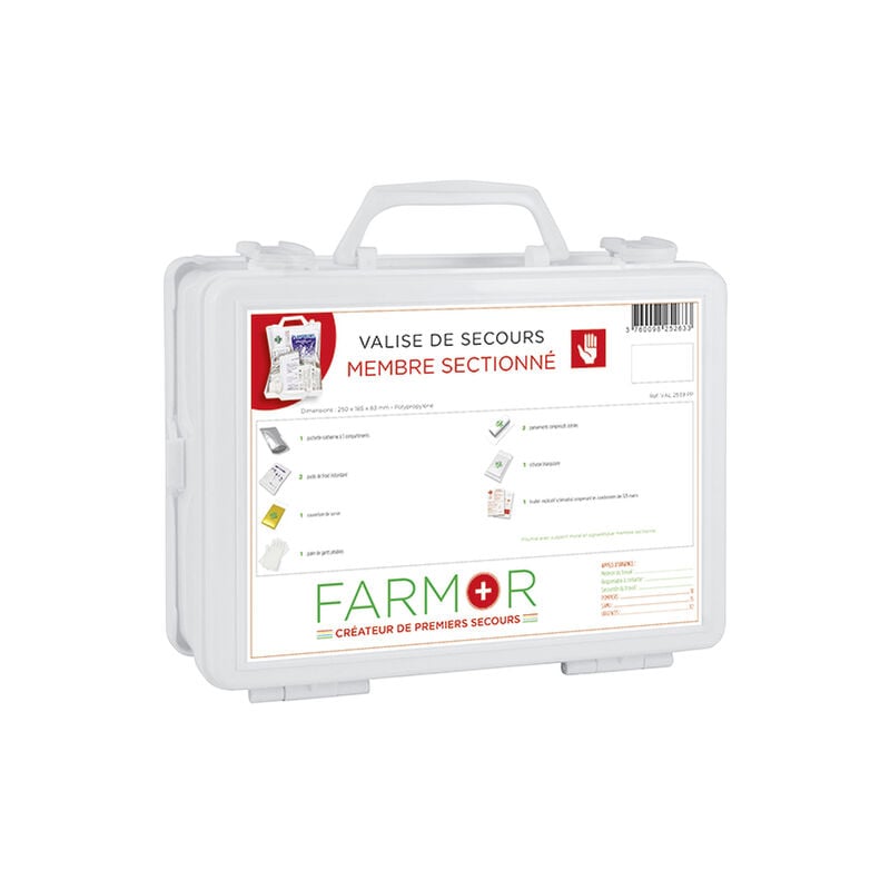 foto del prodotto valigia d emergenza farmor membro reciso val 2539 pp
