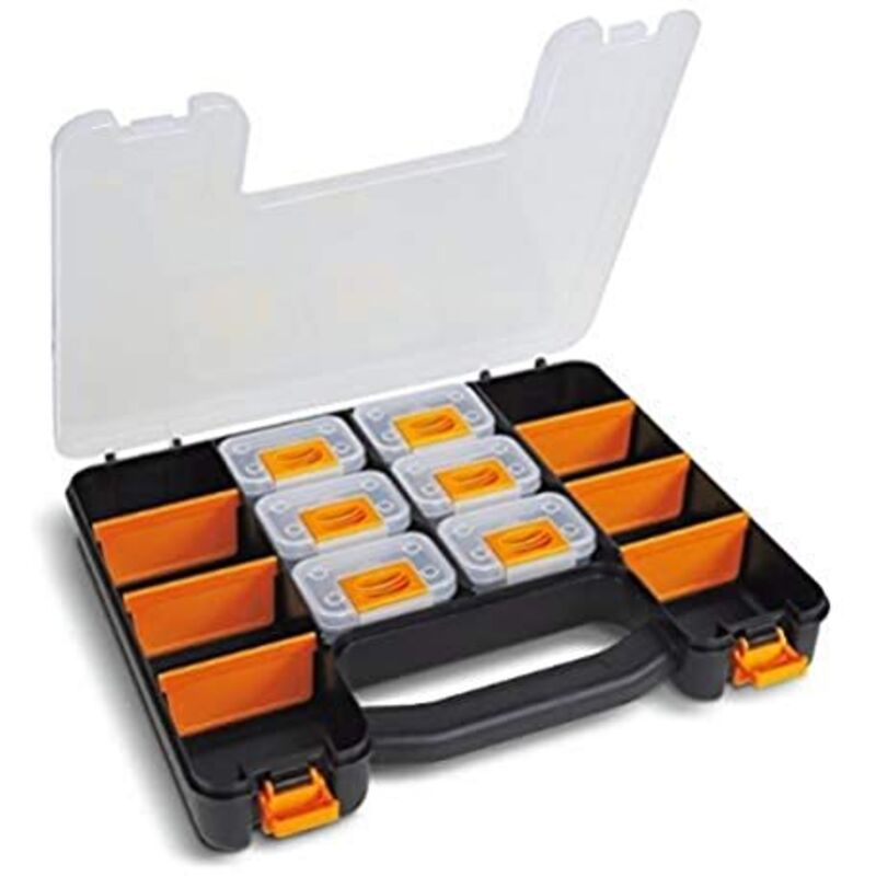 foto del prodotto valigia organizer beta con 6 vaschette asportabili e divisori 020800060