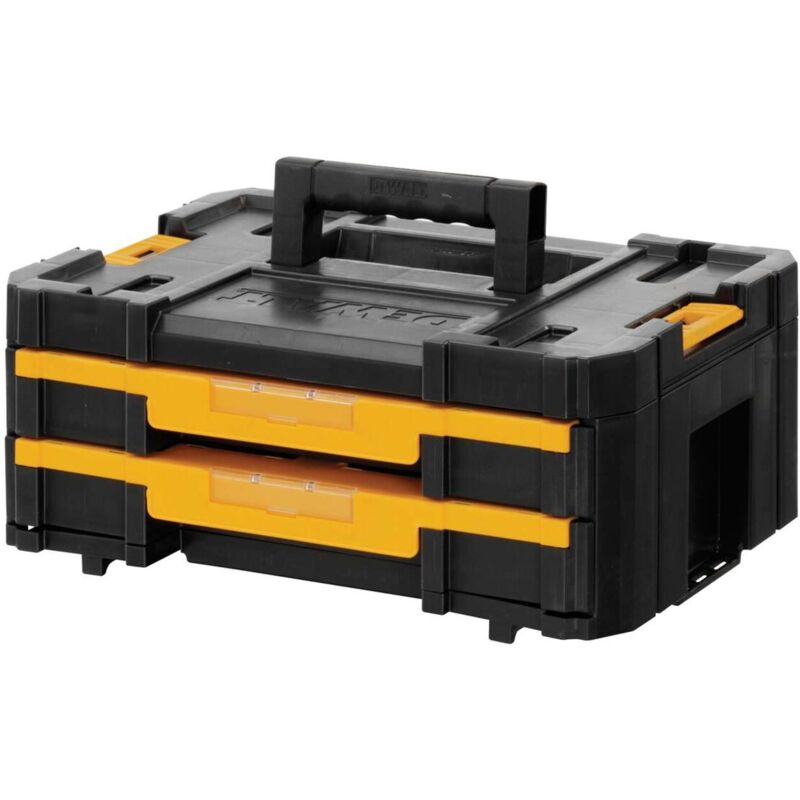foto del prodotto valigia t stak a 2 cassetti 440 x 176 x 314 mm dewalt