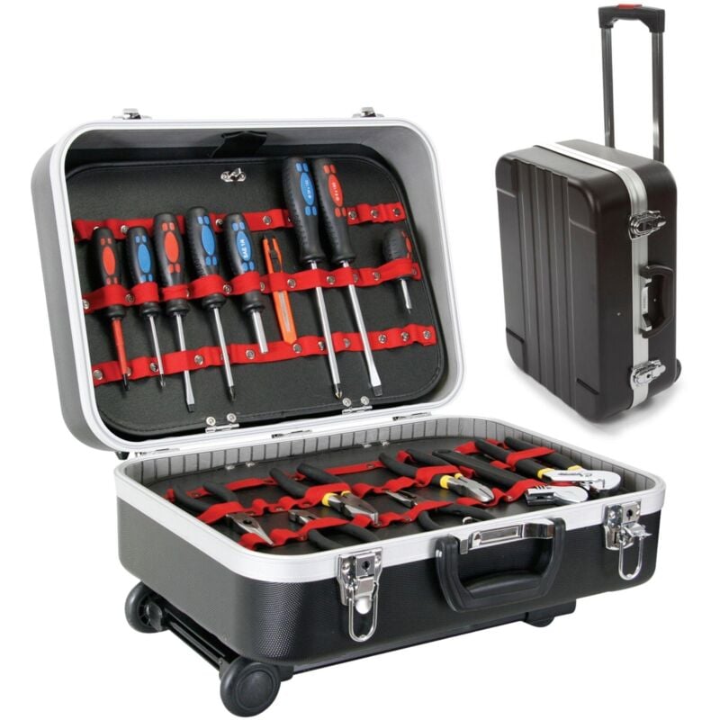 foto del prodotto valigia trolley in abs - 461 x 335 x 190 mm - 29,3 l