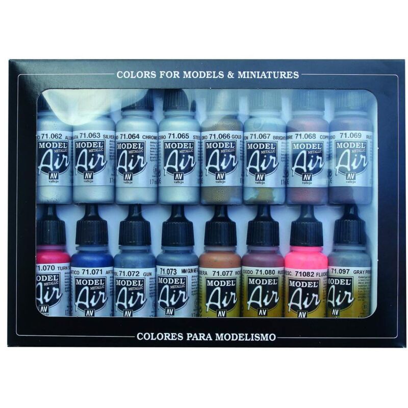 foto del prodotto vallejo model air set wwii german x16 colours val71179