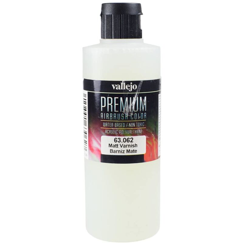 foto del prodotto vallejo premium airbrush color flacone di vernice a base d acqua, 200 ml, opaco, confezione da 1 , 063062