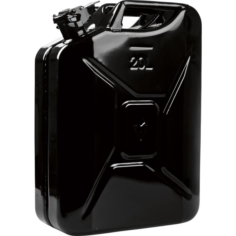 foto del prodotto valpro tanica carburante 20l rosso fuoco ral 3000 lamiera d acciaio l345xp165xh470mm