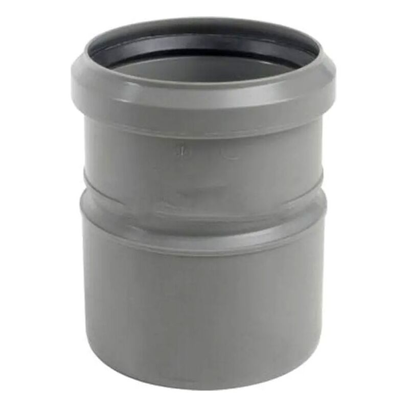 foto del prodotto valsir manicotto riduzione femmina dal pvc al pp, con guarnizione 100 110 mm l. 138 mm gamma pp3 vs0565001