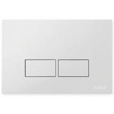 foto del prodotto valsir placca doppio scarico p3 bianca 4 9 lt. per tropea s vs08