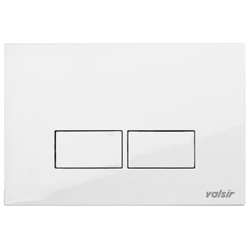 foto del prodotto valsir placca p3 cm2p abs 14,5 x2 1,5 bianco codice prod vs0869201