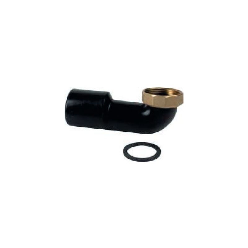 foto del prodotto valsir raccordo curvo con dado ottone girevole completo di guarnizione 40 50 1 1 4 gamma hdpe vs0700059