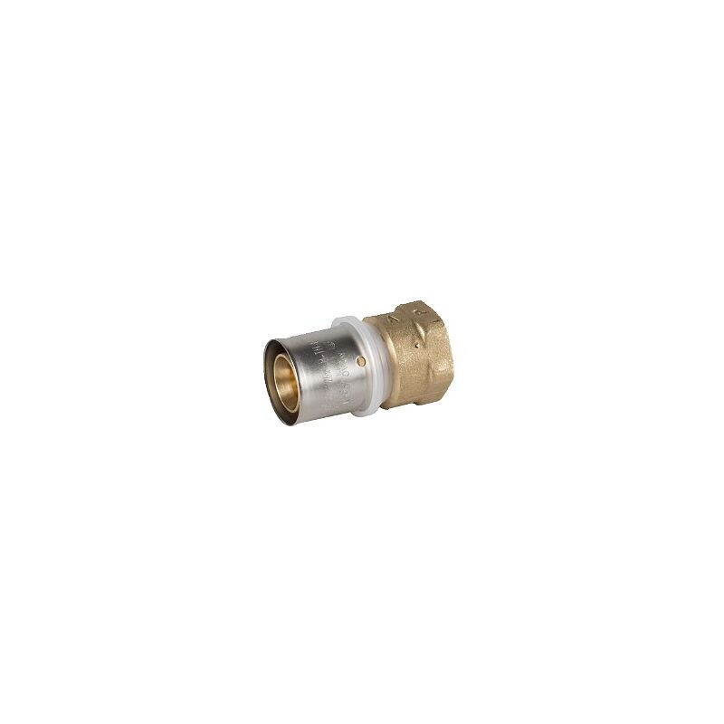 foto del prodotto valsir raccordo diritto femmina 25 2,5 x 1 pexal brass raccordo a pressare vs0175330