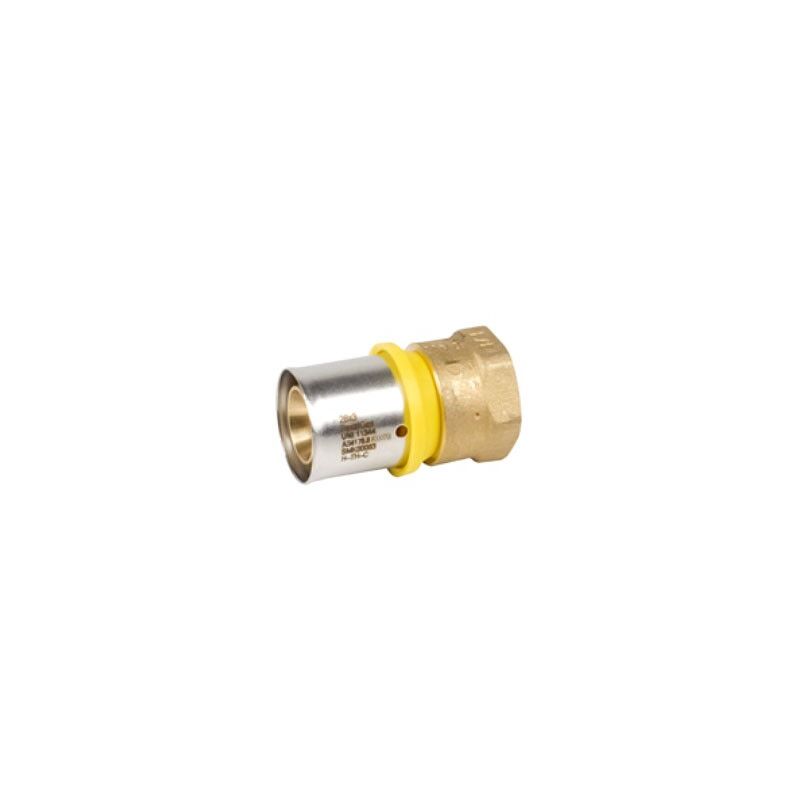 foto del prodotto valsir raccordo diritto femmina 3 4 x 20 x 2 pexal gas a pressare vs0180325