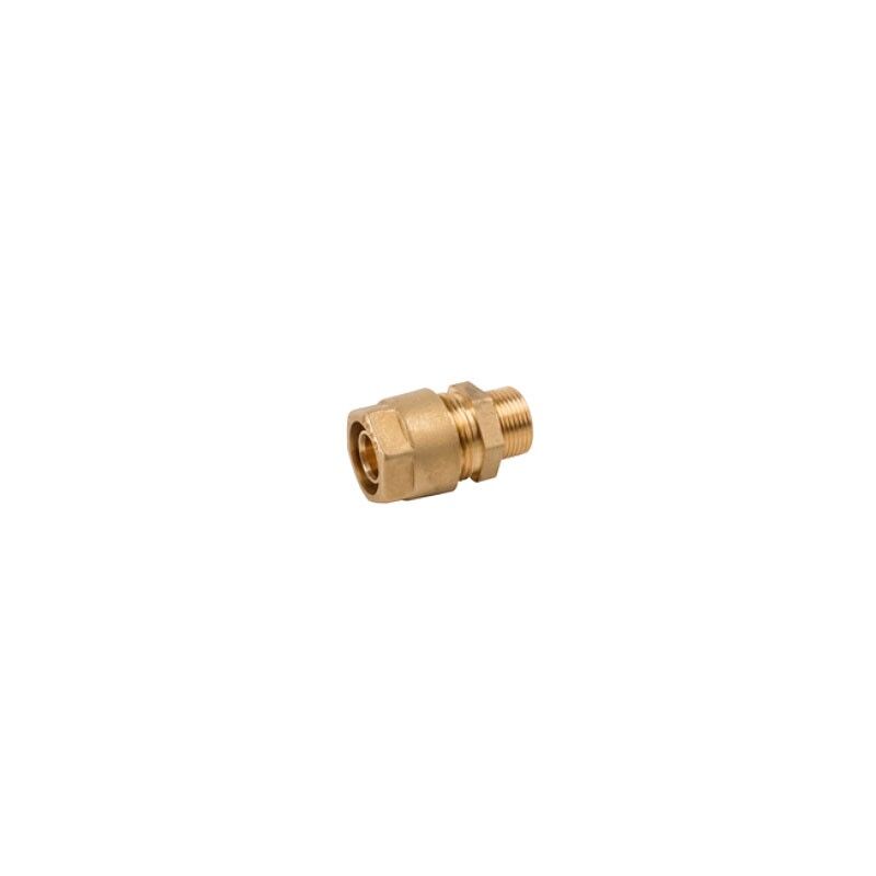 foto del prodotto valsir raccordo diritto maschio 16x2,25 x 1 2 corto pexal twist con portagomma separabile vs0100606